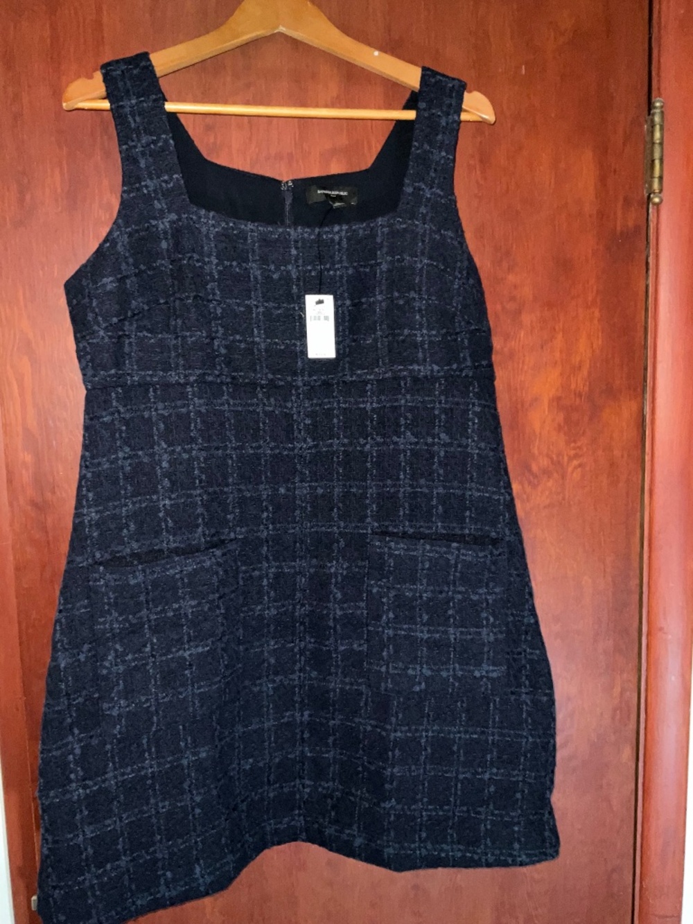Banana Republic L plaid dress